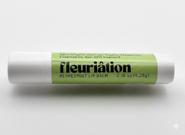 Purely Hydrating Herbal Lip Balm by Fleuriation